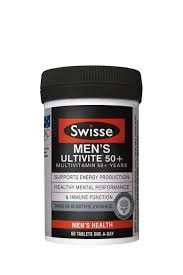 Swisse Men's Ultivite 50+ - 60 Tablets - Kiwi Health & Beauty